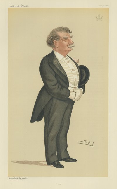 Charles Towry-Law, The Lord Ellenborough by Leslie Matthew Ward