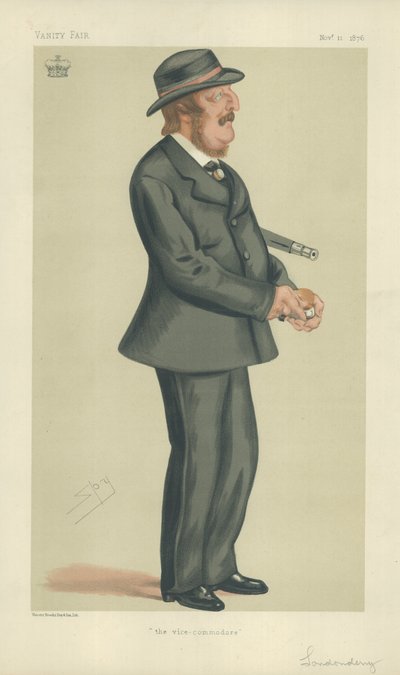 Chas Vane-Tempest, The Marquess of Londonderry by Leslie Matthew Ward