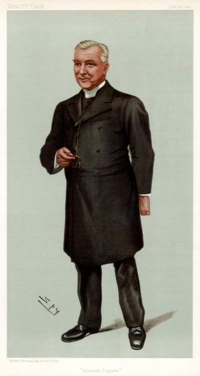 Chester Square, Canon Fleming, British Clergyman by Leslie Matthew Ward