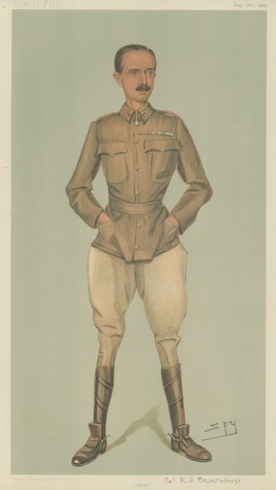 Colonel Robert George Broadwood by Leslie Matthew Ward