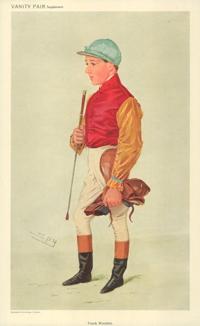 Frank Wooton, 8 September 1909, Vanity Fair cartoon by Leslie Matthew Ward