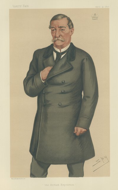 General Lord Napier of Magdala by Leslie Matthew Ward