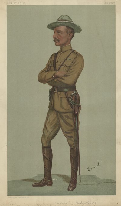 General Robert Stephenson Smyth Baden-Powell by Leslie Matthew Ward