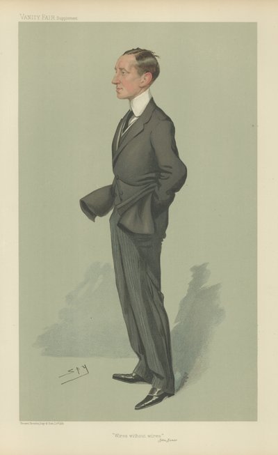 Guglielmo Marconi by Leslie Matthew Ward
