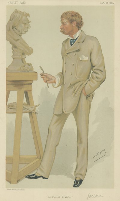 Joseph Boehm by Leslie Matthew Ward