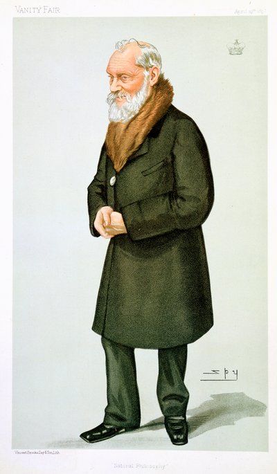 Lord Kelvin, Scottish Physicist and Mathematician by Leslie Matthew Ward