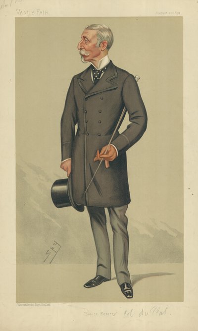 Major-General Charles Taylor Du Plat by Leslie Matthew Ward