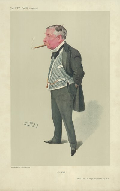 Major-General Sir Hugh McCalmont by Leslie Matthew Ward