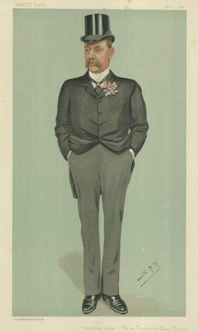 Major Frederick Carne Rasch by Leslie Matthew Ward