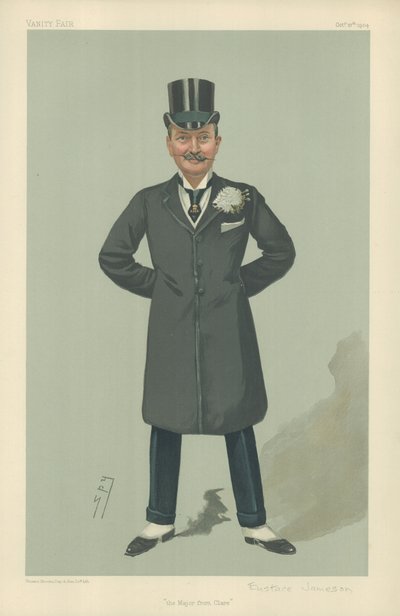 Major John Eustace-Jameson by Leslie Matthew Ward