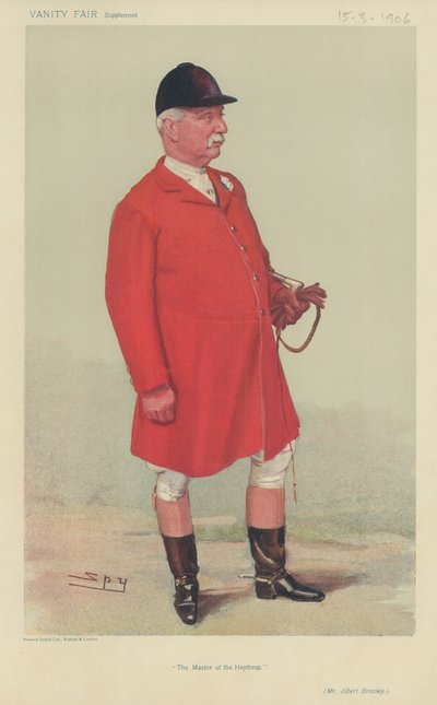 Mr Albert Brassey by Leslie Matthew Ward