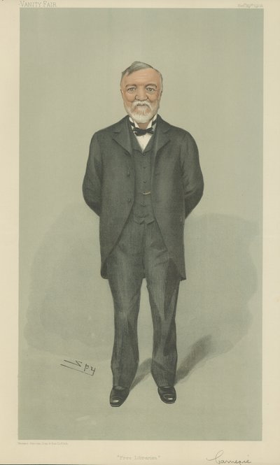 Mr Andrew Carnegie by Leslie Matthew Ward