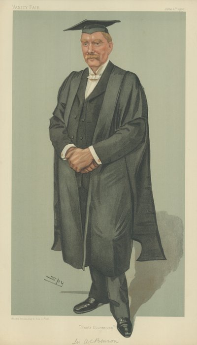 Mr Arthur Christopher Benson by Leslie Matthew Ward