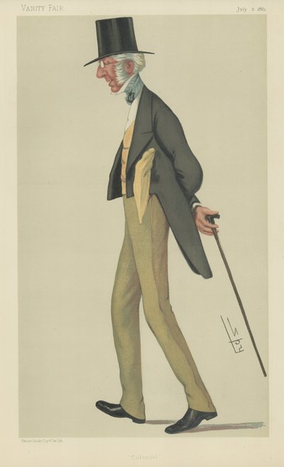Mr Charles Cox by Leslie Matthew Ward