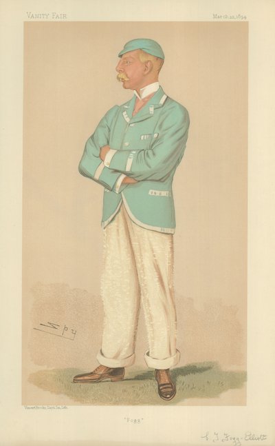 Mr Charles Thurston Fogg-Elliot by Leslie Matthew Ward