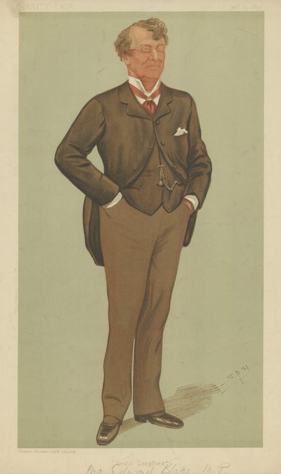 Mr Edward Blake by Leslie Matthew Ward