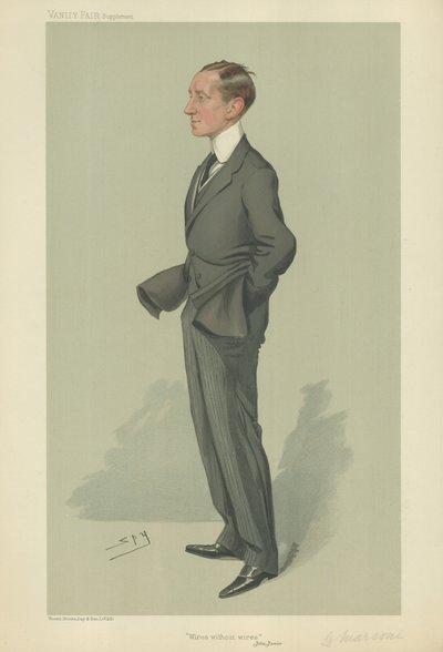 Mr G Marconi by Leslie Matthew Ward