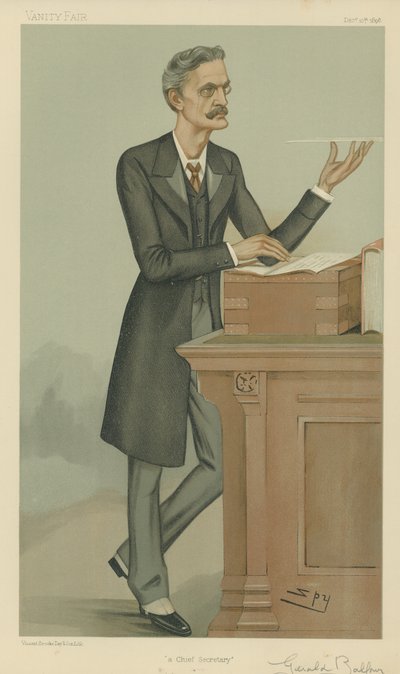 Mr Gerald William Balfour by Leslie Matthew Ward