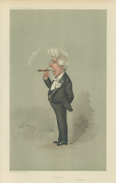 Mr Henry W Lucy by Leslie Matthew Ward