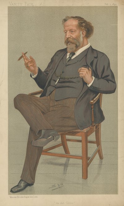 Mr J Comyns Carr by Leslie Matthew Ward