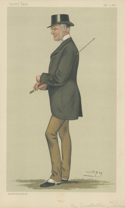 Mr John Anstruther-Thomson by Leslie Matthew Ward