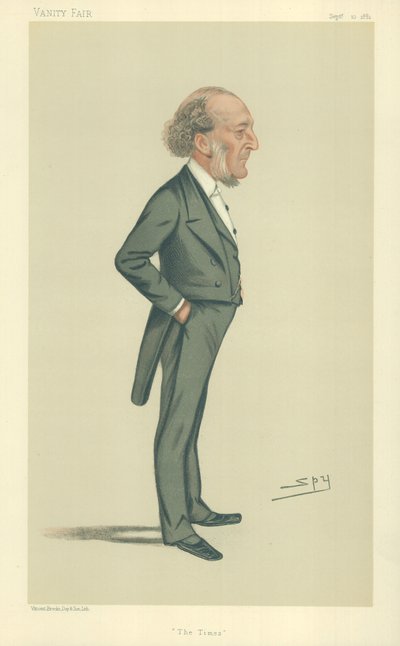 Mr John Walter, The Times, 10 September 1881 by Leslie Matthew Ward