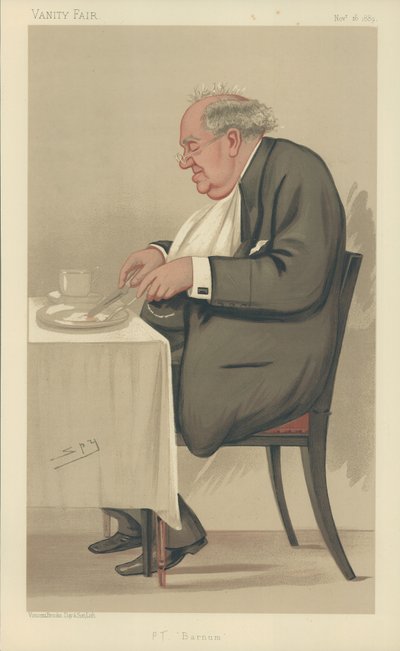 Mr P T Barnum by Leslie Matthew Ward