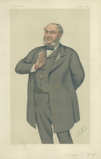 Mr Sampson Samuel Lloyd by Leslie Matthew Ward