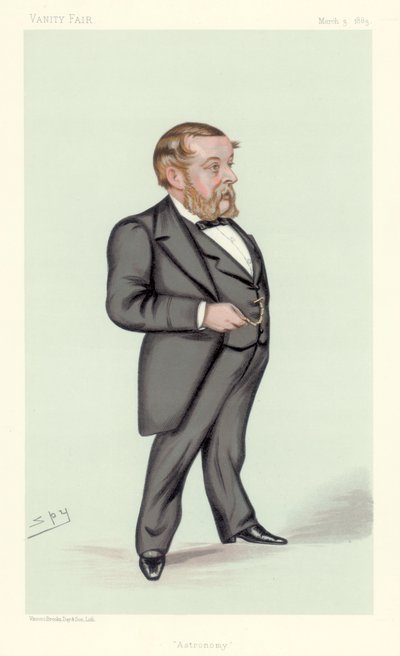 Richard Anthony Proctor, English astronomer, mathematician and popular science writer by Leslie Matthew Ward