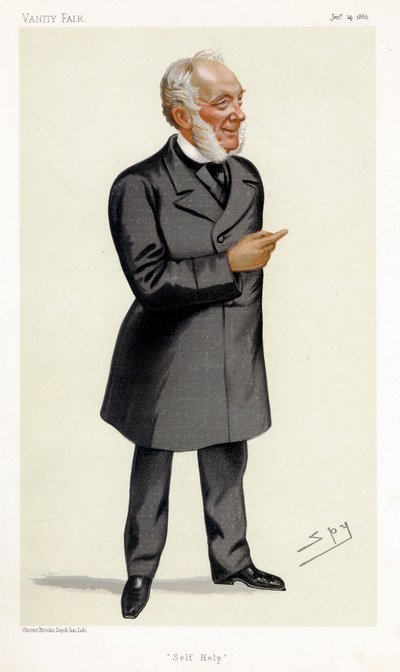 Samuel Smiles, Scottish writer, physician, surgeon and social reformer, 1882 by Leslie Matthew Ward