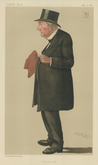 Sir Edward Bates by Leslie Matthew Ward