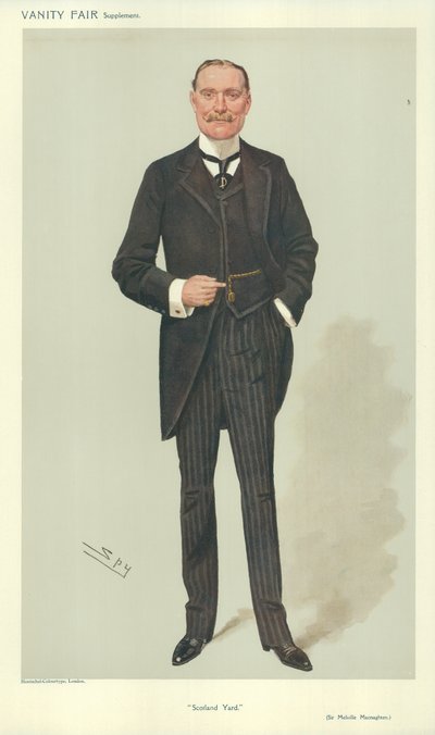 Sir Melville MacNaghten by Leslie Matthew Ward