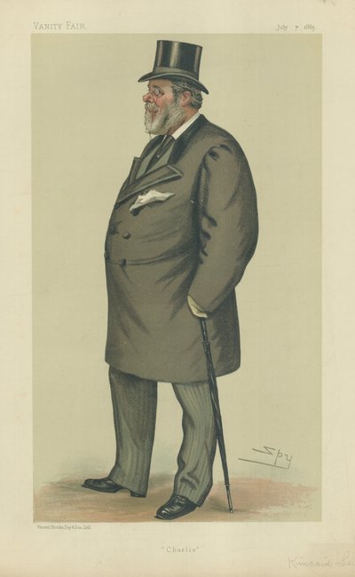 The Hon Charles Spencer Bateman Hanbury Kinkaid-Lennox by Leslie Matthew Ward
