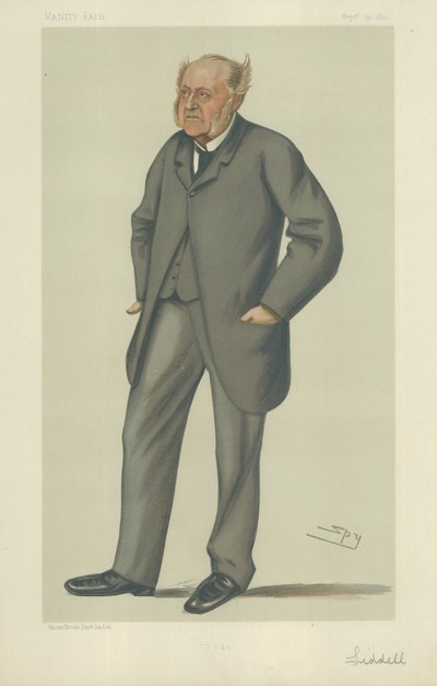 The Hon Sir Adolphus Frederick Octavius Liddell by Leslie Matthew Ward