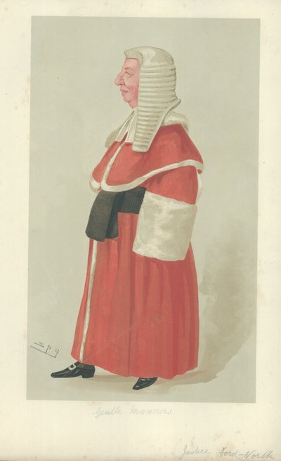 The Hon Sir Ford North by Leslie Matthew Ward