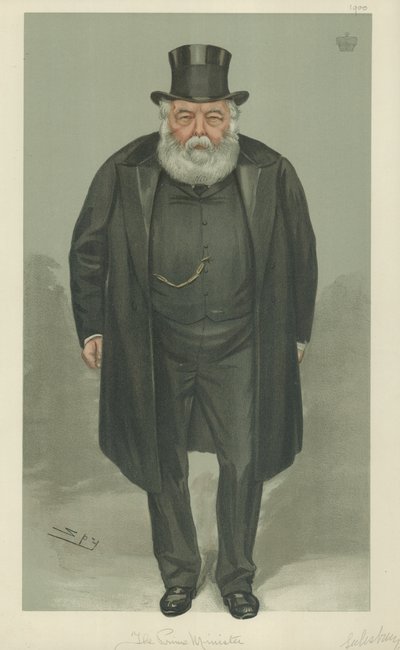 The Marquess of Salisbury by Leslie Matthew Ward