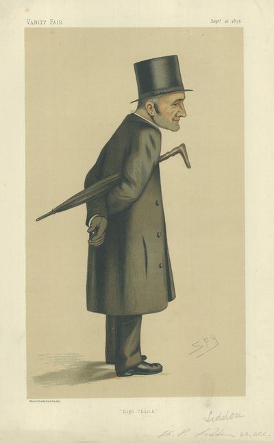 The Rev Henry Parry Liddon by Leslie Matthew Ward
