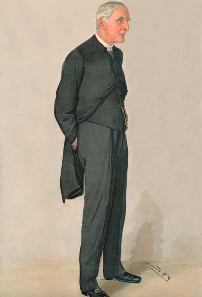 The Rev. Joseph Wood, D.D. Headmaster of Harrow, 1910 by Leslie Matthew Ward