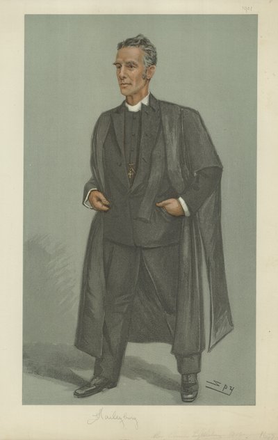 The Reverend Hon Canon Edward Lyttleton by Leslie Matthew Ward