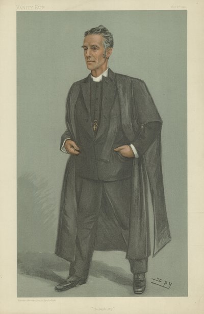 The Right Hon Canon Edward Lyttleton by Leslie Matthew Ward