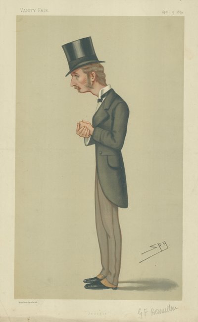 The Right Hon Lord George Francis Hamilton by Leslie Matthew Ward
