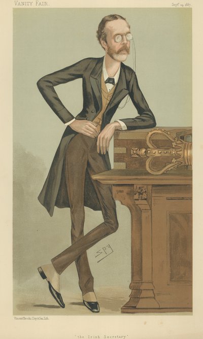 The Right Honourable Arthur Balfour by Leslie Matthew Ward