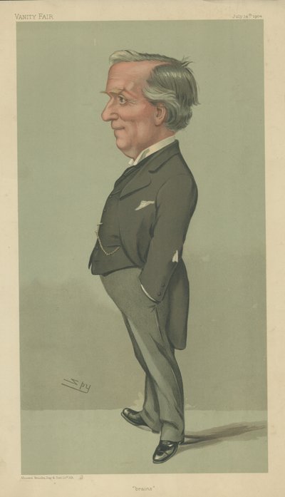 The Right Honourable Herbert Henry Asquith by Leslie Matthew Ward