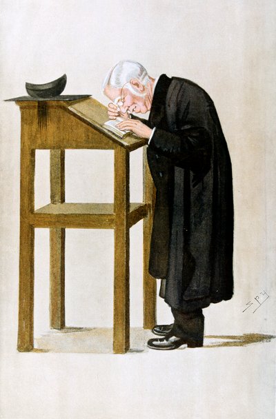 William Archibald Spooner, British clergyman and educationalist, 1898 by Leslie Matthew Ward