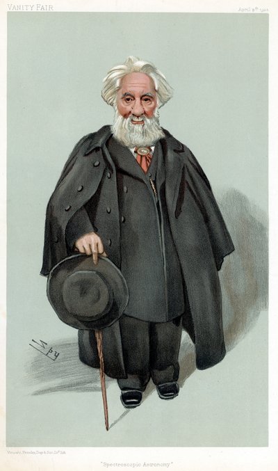 William Huggins, British Astronomer and Spectroscopist by Leslie Matthew Ward