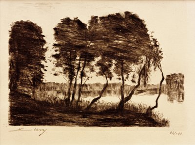 Schlachtensee I by Lesser Ury