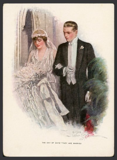 The Day of Days, They are Married by Lester Ralph