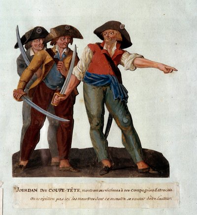 Representation of Mathieu Jouve Jourdan dit Jourdan Coupe-Tete by Lesueur Brothers