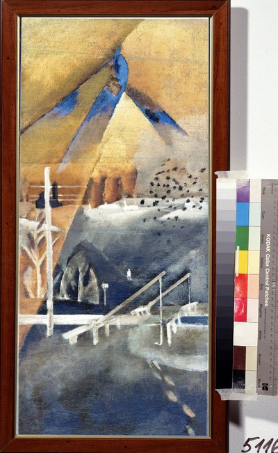 Winter Landscape by Lev Aleksandrovitc Bruni