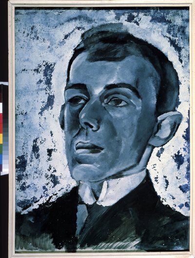 Portrait of the Poet Ossip Mandelstam (1891-1938) by Lev Aleksandrovitc Bruni